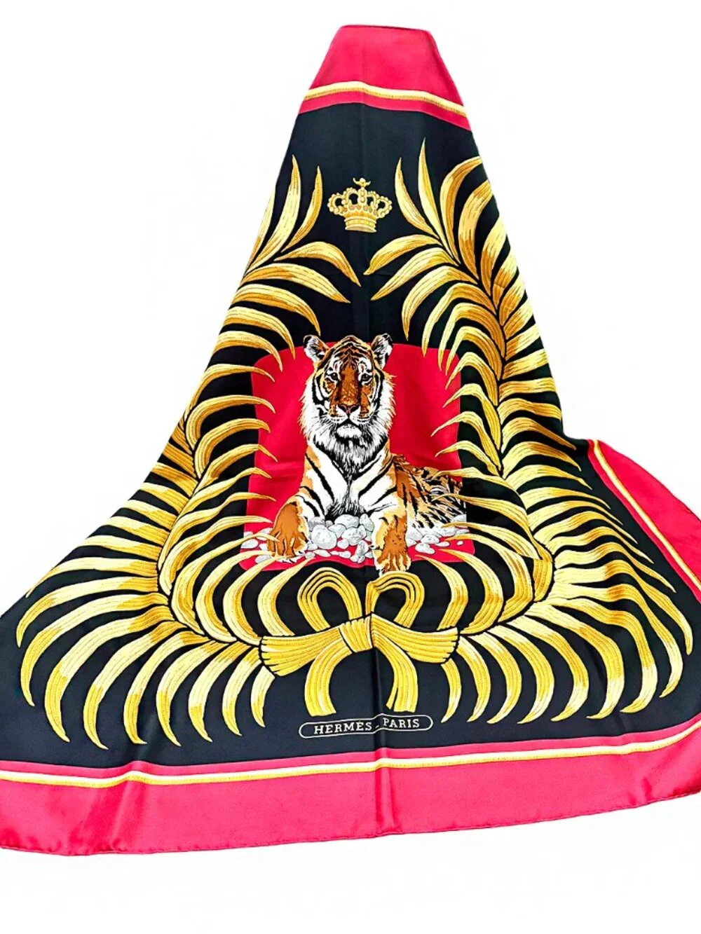 Hermès Tigre Royal Silk Scarf